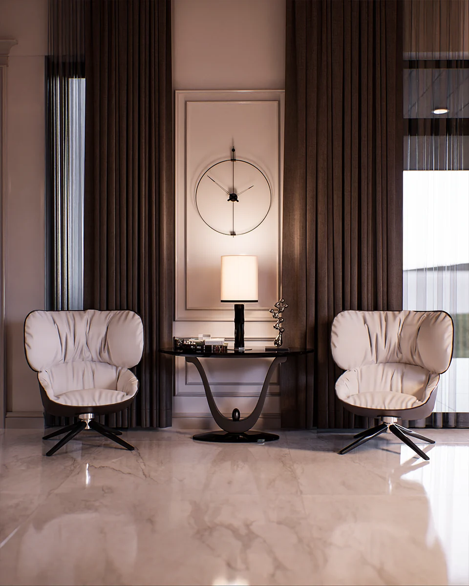 Blue Bay House · chairs and side table