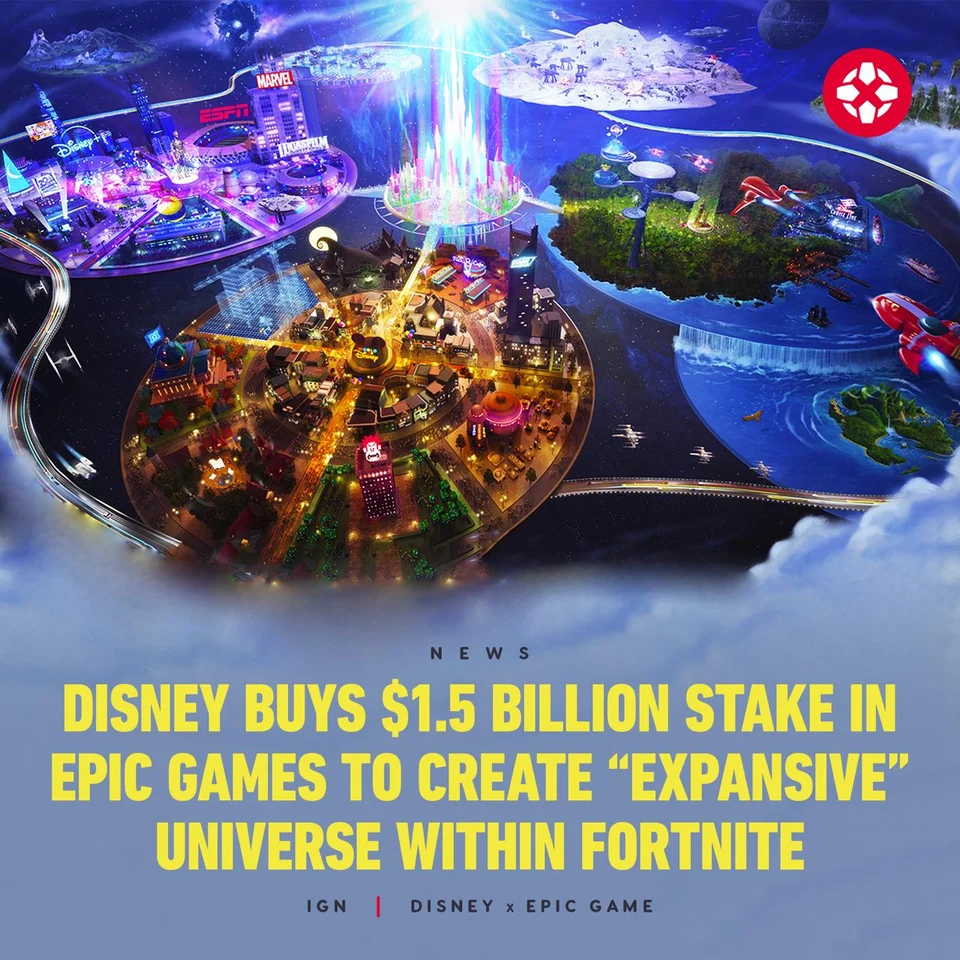 Disney / Fortnite industry reference · image 1
