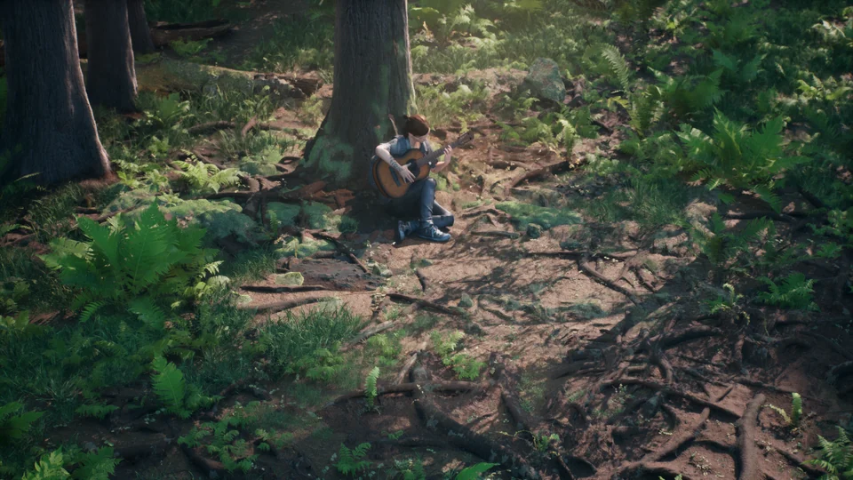 Ellie · The Last of Us Part II forest study · image 5