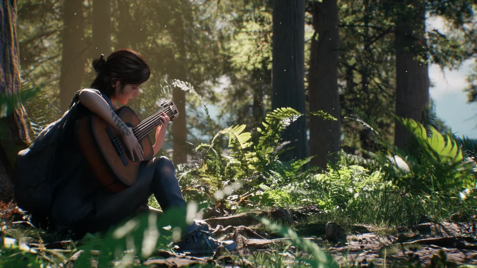 Ellie · The Last of Us Part II forest study · image 4
