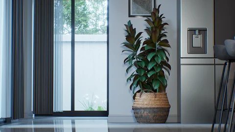 Blue Bay House — Kitchen, detail